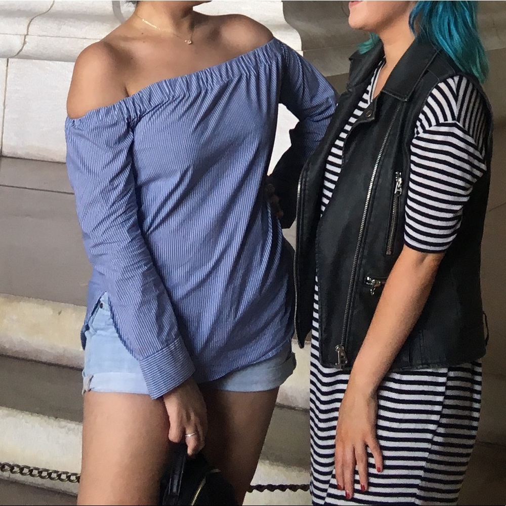 MANGO to the side shirt